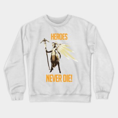 Heros Never Die Mercy Crewneck Sweatshirt