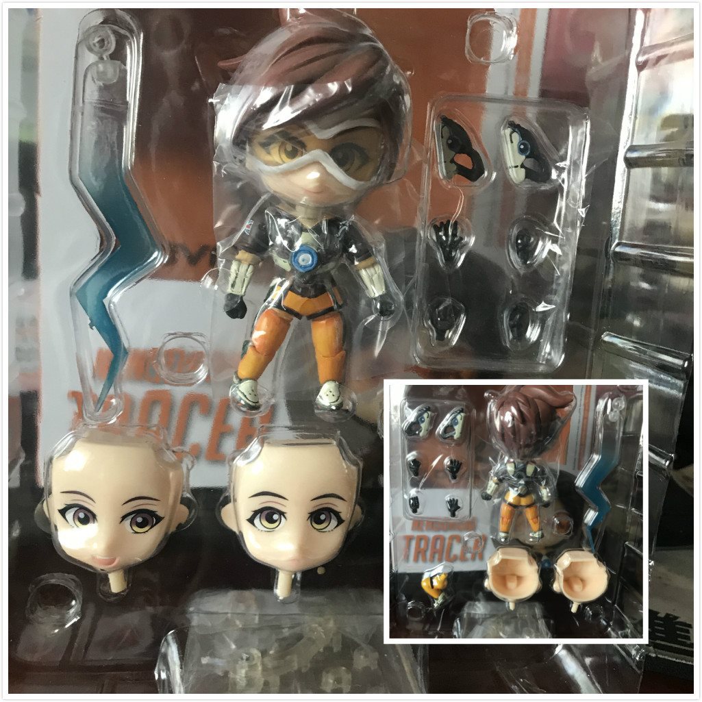 10cm Overwatch er Grim Reaper D Va Classic Skin Edition 847 790 730 Tracer Action Figure 3 - Overwatch Shop