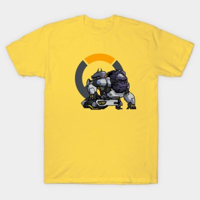 Overwatch 16 Bit Winston W Logo New Trending T-shirt