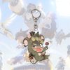Anime Game Overwatch Key Chain Pharah Cole Cassidy Sombra Cartoon Character Acrylic Pendant Key Ring 1 - Overwatch Shop