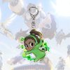 Anime Game Overwatch Key Chain Pharah Cole Cassidy Sombra Cartoon Character Acrylic Pendant Key Ring 5 - Overwatch Shop
