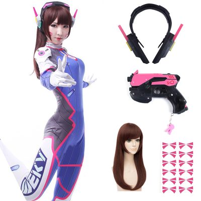 Dva Cosplay Costume Game Female Lycra 3D Printing Spandex