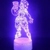 Game Hero Overwatch Ow Dva 3d Led Lamp For Bedroom Anime Night Lights Figure Manga Avatar 12 - Overwatch Shop