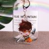 Game Overwatch Cosplay D VA Mei Genji Hanzo Keychain Cartoon Figure Acrylic Pendant Keyring 4 - Overwatch Shop
