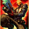 Game Poster Overwatch widowmaker retro posters kraft wall paper High Quality Painting For Home Decor Wall 1 - Overwatch Shop