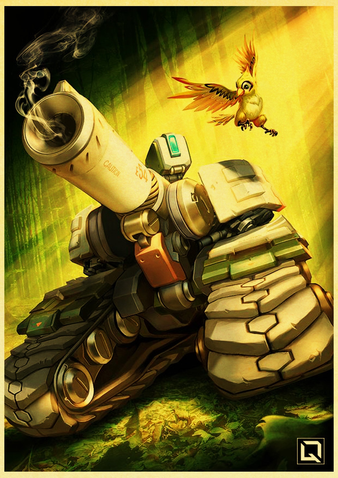 Game Poster Overwatch widowmaker retro posters kraft wall paper High Quality Painting For Home Decor Wall 16 - Overwatch Shop