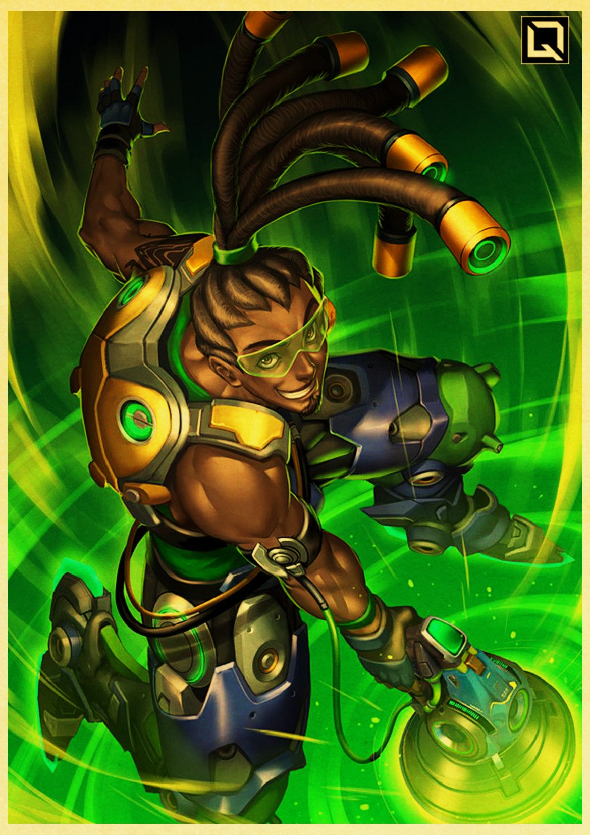 Game Poster Overwatch widowmaker retro posters kraft wall paper High Quality Painting For Home Decor Wall 17 - Overwatch Shop