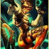 Game Poster Overwatch widowmaker retro posters kraft wall paper High Quality Painting For Home Decor Wall 3 - Overwatch Shop
