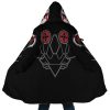 Genji Oni Mask Overwatch AOP Hooded Cloak Coat MAIN Mockup - Overwatch Shop