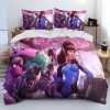 OW Overwatch Game Gamer DVA Comforter Bedding Set Duvet Cover Bed Set Quilt Cover Pillowcase King 10 - Overwatch Shop