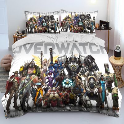 OW Overwatch Game Comforter New Arrival Bedding Set 3D