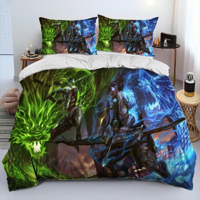 OW Overwatch Game Comforter Bedding Set 3D