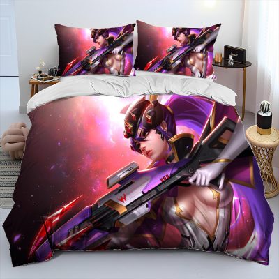 OW Widowmaker Overwatch Game Comforter Bedding Set 3D