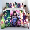 OW Overwatch Game Gamer DVA Comforter Bedding Set Duvet Cover Bed Set Quilt Cover Pillowcase King 7 - Overwatch Shop