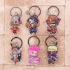 Overwatch Keychain Clear Acrylic Key Chain Pendant Anime Accessories Cartoon Key Ring 1 - Overwatch Shop