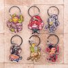 Overwatch Keychain Clear Acrylic Key Chain Pendant Anime Accessories Cartoon Key Ring 3 - Overwatch Shop