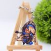 Overwatch Keychain Clear Acrylic Key Chain Pendant Anime Accessories Cartoon Key Ring 4 - Overwatch Shop