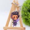 Overwatch Keychain Clear Acrylic Key Chain Pendant Anime Accessories Cartoon Key Ring 5 - Overwatch Shop