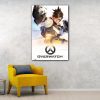 Overwatch Video Game Canvas Art Poster and Wall Art Picture Print Modern Family bedroom Decor Posters - Overwatch Shop
