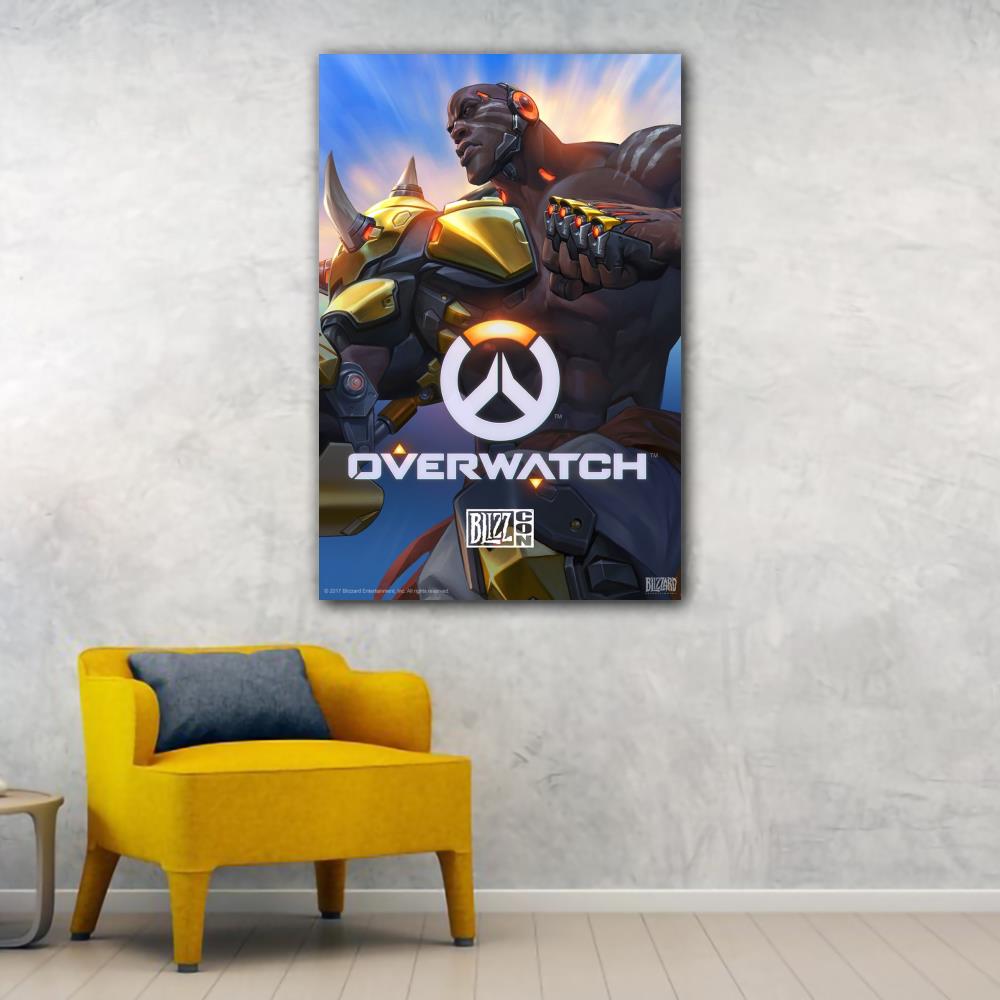 Overwatch Video Game Canvas Art Poster and Wall Art Picture Print Modern Family bedroom Decor Posters 23 - Overwatch Shop
