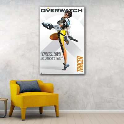 Good Idea Overwatch Video Game Canvas Art Poster and Wall Art