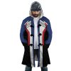 Soldier 76 Overwatch AOP Hooded Cloak Coat FRONT Mockup - Overwatch Shop