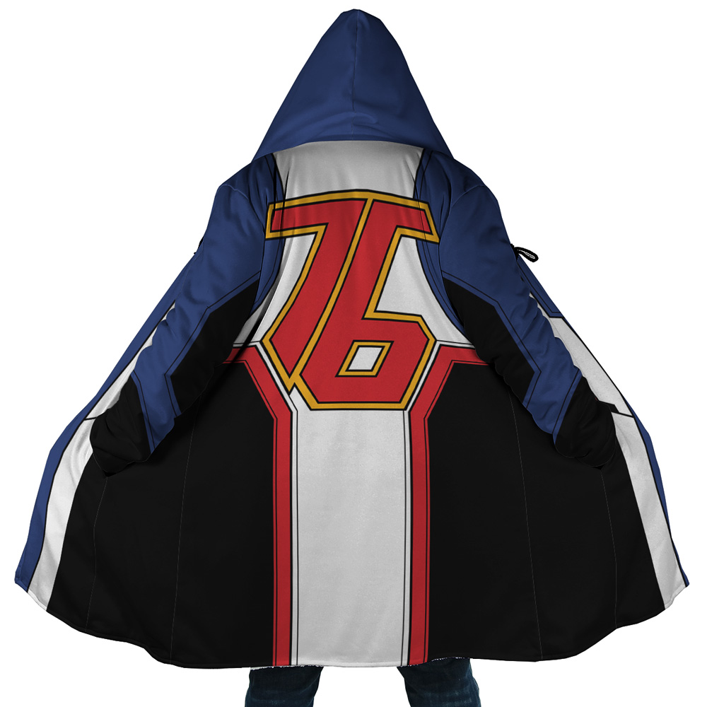 Soldier 76 Overwatch AOP Hooded Cloak Coat MAIN Mockup - Overwatch Shop