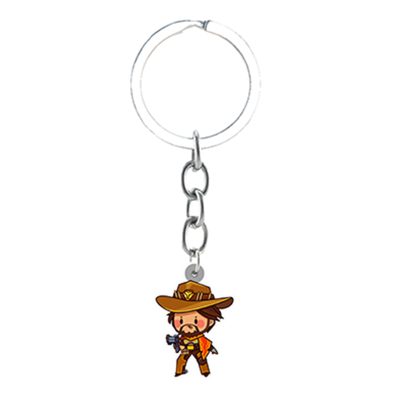Overwatch Keychain Acrylic Epoxy Key Chain