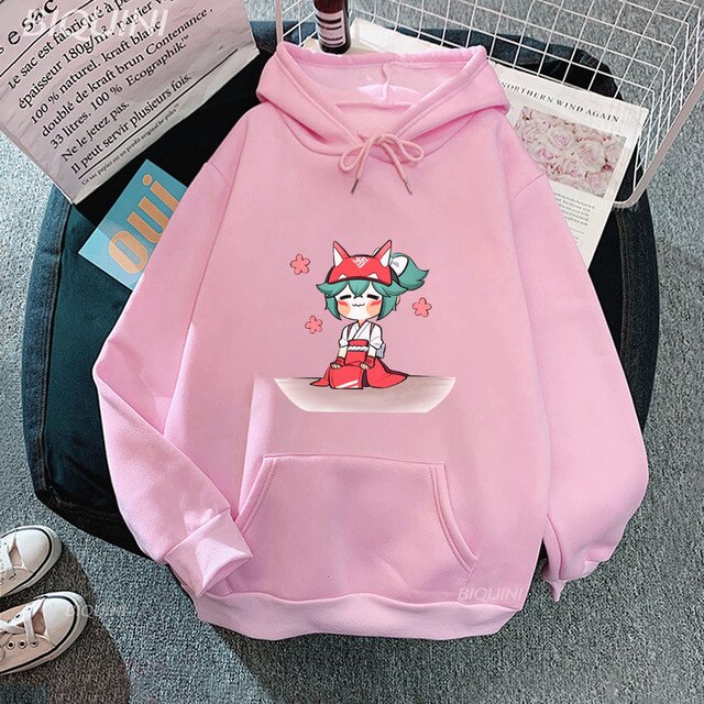 Anime Overwatch 2 Kawaii Kiriko Hoodies Hot Game Anime Manga Fans Men Women Clothing Winter Warm 6.jpg 640x640 6 - Overwatch Shop