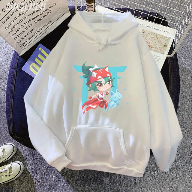Anime Overwatch 2 Kawaii Kiriko Printed Hoodies Hot Game Anime Winter Man Women Hoodie Spring Autumn 2.jpg 640x640 2 - Overwatch Shop