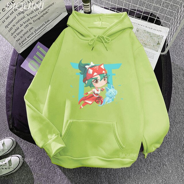 Anime Overwatch 2 Kawaii Kiriko Printed Hoodies Hot Game Anime Winter Man Women Hoodie Spring Autumn 5.jpg 640x640 5 - Overwatch Shop