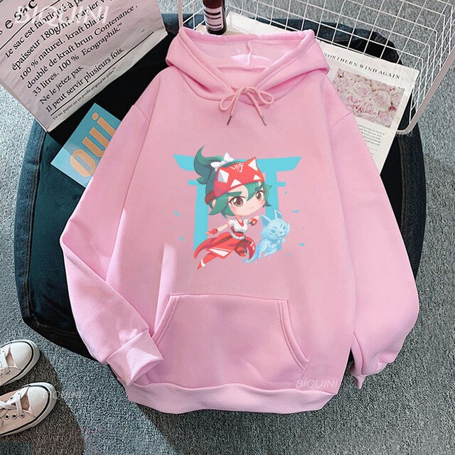 Anime Overwatch 2 Kawaii Kiriko Printed Hoodies Hot Game Anime Winter Man Women Hoodie Spring Autumn 6.jpg 640x640 6 - Overwatch Shop