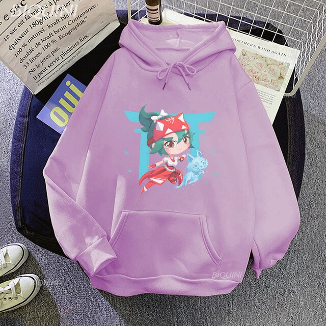 Anime Overwatch 2 Kawaii Kiriko Printed Hoodies Hot Game Anime Winter Man Women Hoodie Spring Autumn 7.jpg 640x640 7 - Overwatch Shop