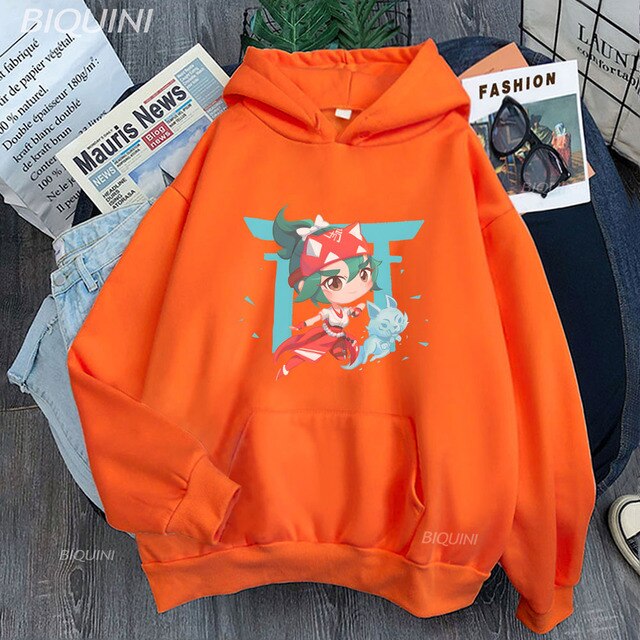 Anime Overwatch 2 Kawaii Kiriko Printed Hoodies Hot Game Anime Winter Man Women Hoodie Spring Autumn 9.jpg 640x640 9 - Overwatch Shop