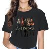 Funny Team Arrow T Shirt for Women Round Neck T Shirts Overwatch Game Short Sleeve Tee - Overwatch Shop