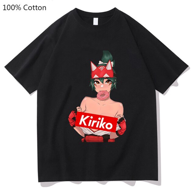Kiriko Game Overwatch 2 T shirts WOMEN 100 Cotton Aesthetic T Shirts Doughnut Tshirts Sense of 1.jpg 640x640 1 - Overwatch Shop