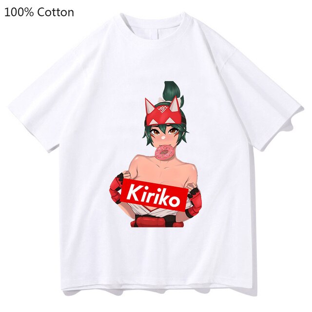 Kiriko Game Overwatch 2 T shirts WOMEN 100 Cotton Aesthetic T Shirts Doughnut Tshirts Sense of 2.jpg 640x640 2 - Overwatch Shop