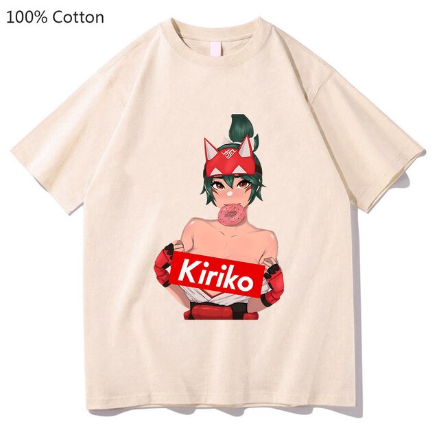 Kiriko Game Overwatch 2 T shirts WOMEN 100 Cotton Aesthetic T Shirts Doughnut Tshirts Sense of 4.jpg 640x640 4 - Overwatch Shop