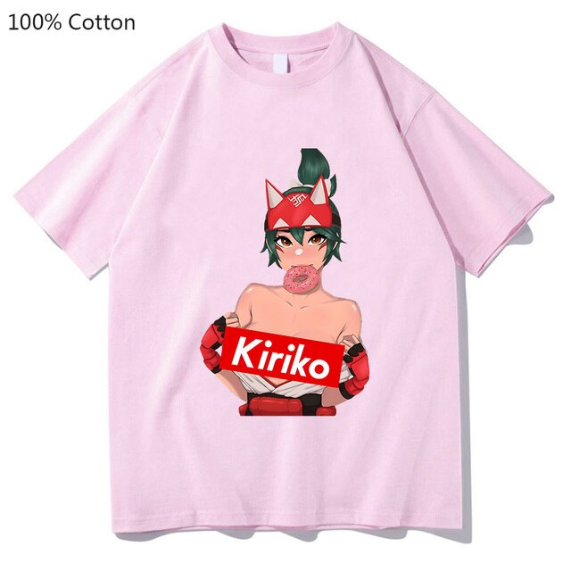 Kiriko Game Overwatch 2 T shirts WOMEN 100 Cotton Aesthetic T Shirts Doughnut Tshirts Sense of 5.jpg 640x640 5 - Overwatch Shop
