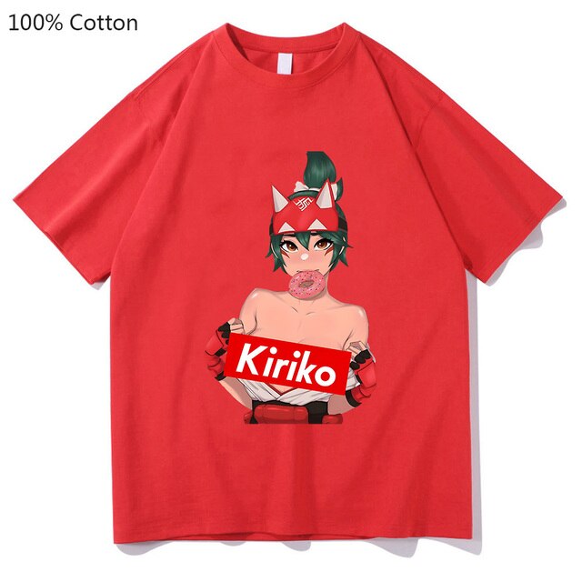 Kiriko Game Overwatch 2 T shirts WOMEN 100 Cotton Aesthetic T Shirts Doughnut Tshirts Sense of 6.jpg 640x640 6 - Overwatch Shop