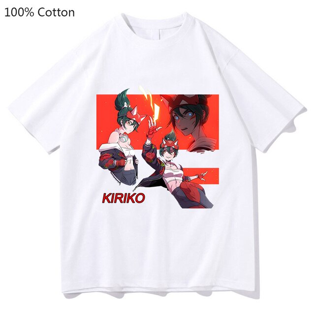 Kiriko Game Overwatch 2 T shirts WOMEN 100 Cotton T Shirts Sense of Design Tshirts Handsome 1.jpg 640x640 1 - Overwatch Shop