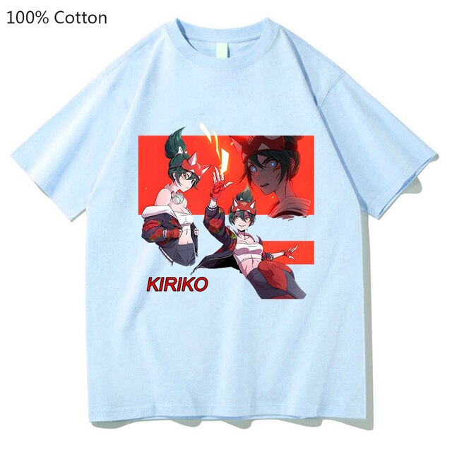 Kiriko Game Overwatch 2 T shirts WOMEN 100 Cotton T Shirts Sense of Design Tshirts Handsome 4.jpg 640x640 4 - Overwatch Shop