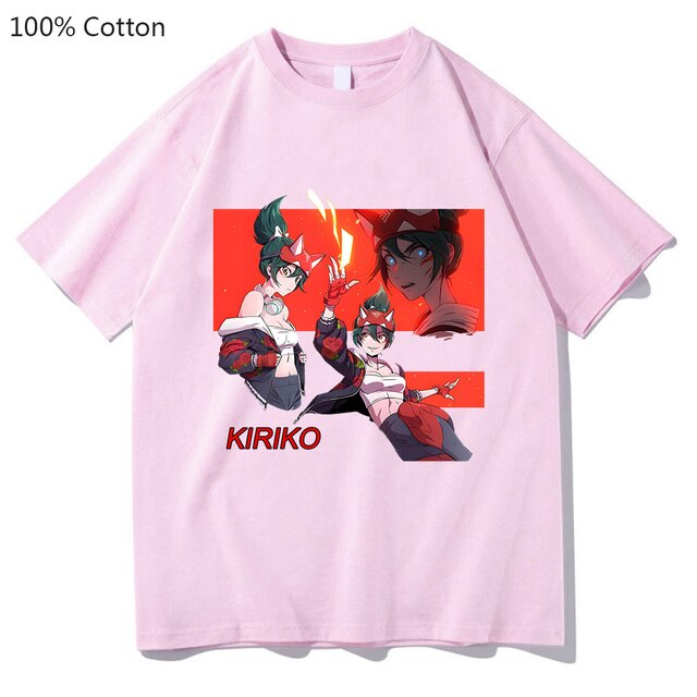 Kiriko Game Overwatch 2 T shirts WOMEN 100 Cotton T Shirts Sense of Design Tshirts Handsome 5.jpg 640x640 5 - Overwatch Shop