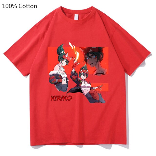 Kiriko Game Overwatch 2 T shirts WOMEN 100 Cotton T Shirts Sense of Design Tshirts Handsome 6.jpg 640x640 6 - Overwatch Shop