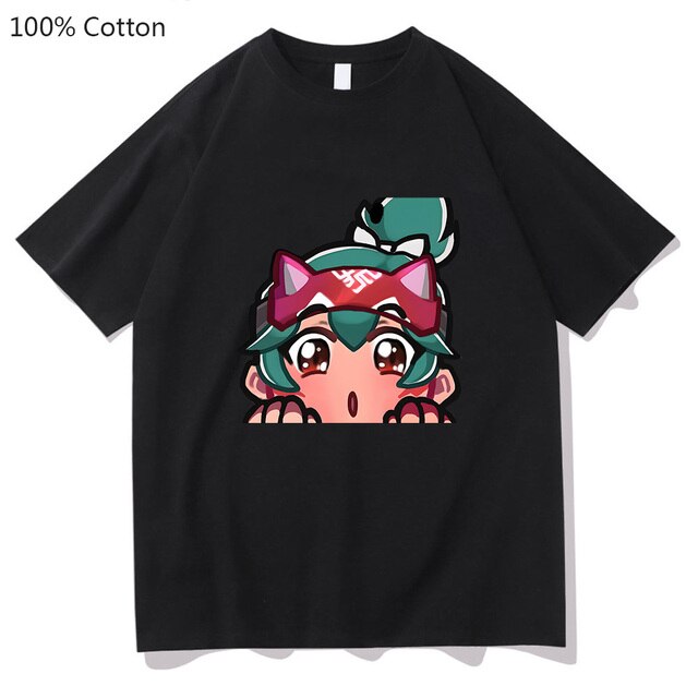 Kiriko Overwatch 2 T shirts WOMEN 100 Cotton Kawaii Cute T Shirts Hot Game Tshirts Handsome 1.jpg 640x640 1 - Overwatch Shop
