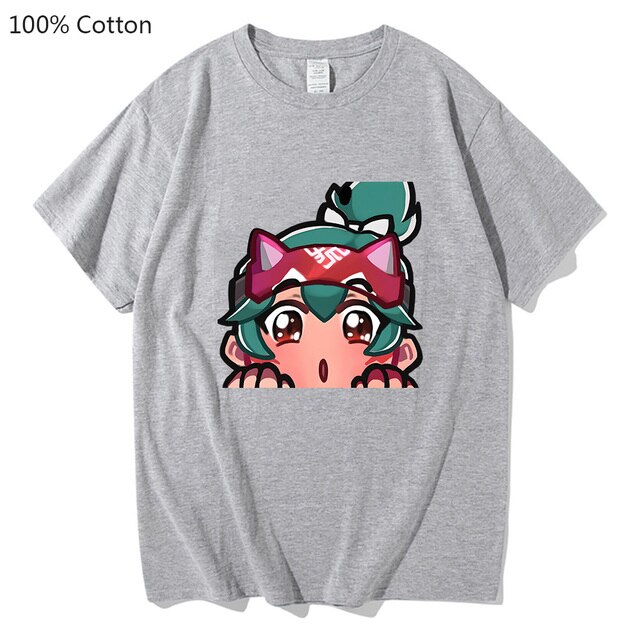 Kiriko Overwatch 2 T shirts WOMEN 100 Cotton Kawaii Cute T Shirts Hot Game Tshirts Handsome 3.jpg 640x640 3 - Overwatch Shop