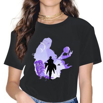 Moira Character Anime Game Women Clothes Overwatch Game T-shirt