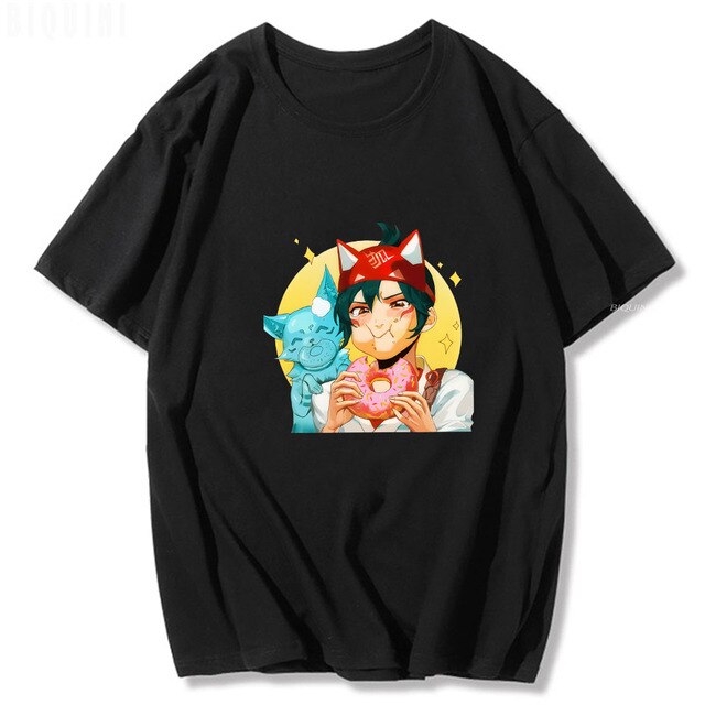 Overwatch 2 Anime T Shirt Men Women Round Neck Casual Oversized Graphic Tees Short Sleeve - Overwatch Shop