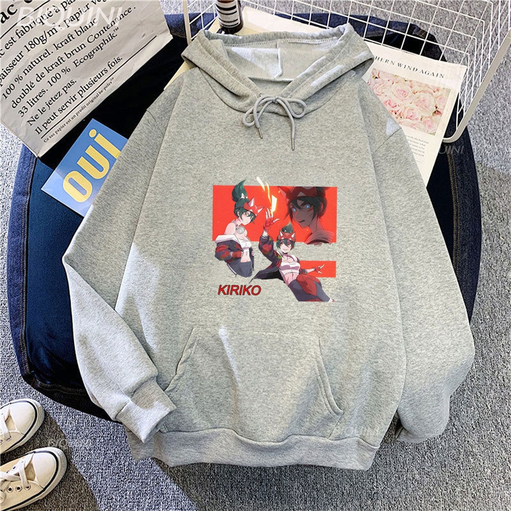 Overwatch 2 Kawaii Kiriko Printed Hoodies Men Women Harajuku Kawaii Unisex Anime Manga Graphic Aesthetic Pullover - Overwatch Shop