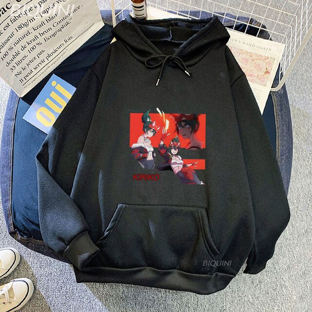 Overwatch 2 Kawaii Kiriko Printed Hoodies Men Women Harajuku Kawaii Unisex Anime Manga Graphic Aesthetic - Overwatch Shop